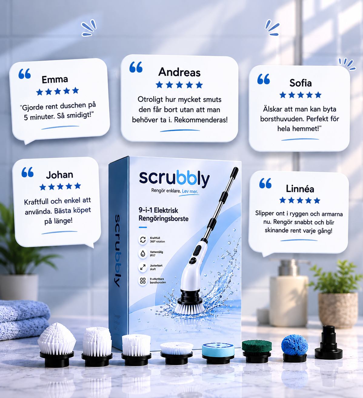 Scrubbly™ - Når hörnen du alltid undviker
